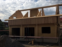 Hier wird (später) die Terrasse sicher gebaut