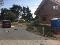 Ein merkwürdiger roter Kreis ...