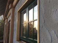 Links - Blick zur zukünftigen Terrasse