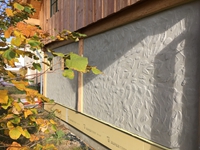 Rückseite des Hauses