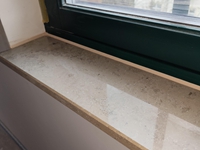 Am 15. November 2024 wird das erste Fensterbrett eingebaut