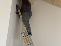 Restarbeiten - wieder in extremer Höhe