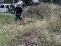 26.7.25: Parkplatzvorbereitung