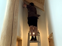 Als letztes wird der obere Flur schick gemacht!