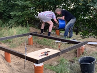 Das Fundament nimmt weiter Form an