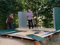 Mühsam, mühsam geht's voran