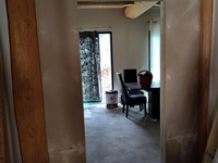 23.9.2025: Zugang zum Wohnbereich verkleidet