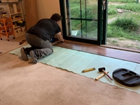 Weiter geht‘s mit Laminieren