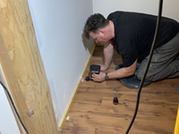  Letzte Arbeiten im Windfang