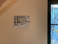 Auch Joschas Bild bekommt endlich einen geb&uuml;hrenden Platz.